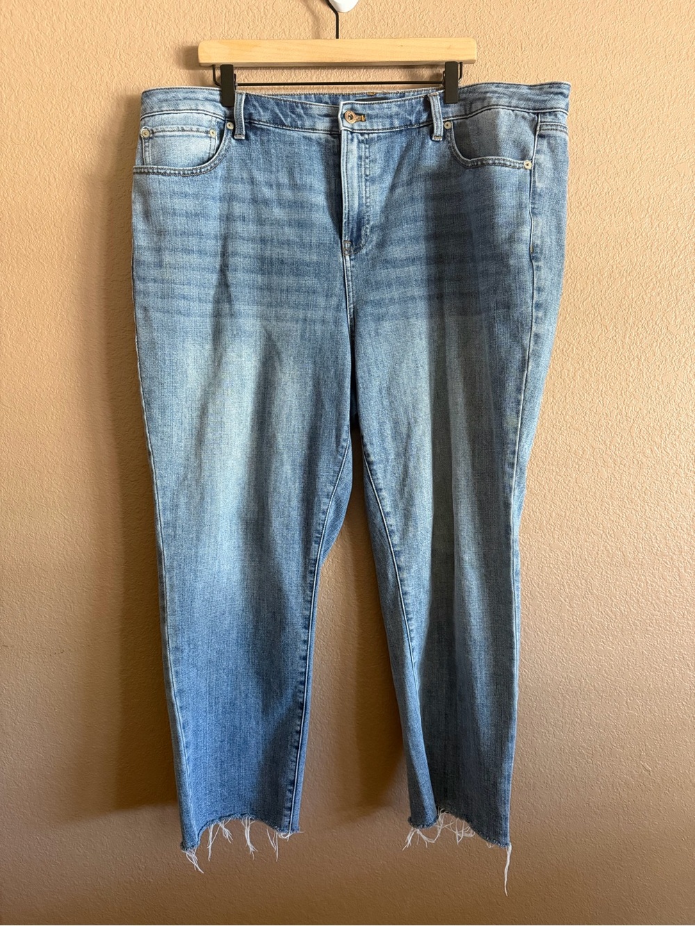 Talbots Light Blue High-Rise Modern Ankle Jeans Size 20W